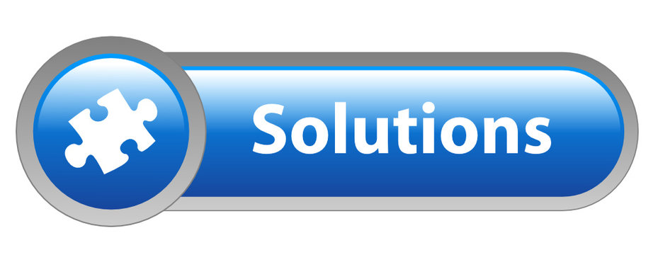 "SOLUTIONS" Web Buttons (questions and answers ideas creativity)