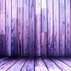 violet wooden room