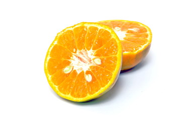 Orange isolated on white background