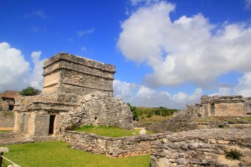 Ancient Tulum Mayan ruins Mexico Quintana Roo