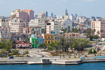 Fototapeta premium Panoramic view of Old Havana