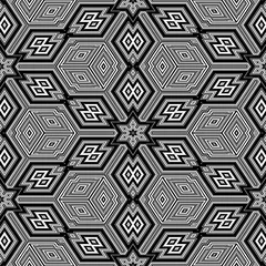 Crédence de cuisine en verre imprimé Psychédélique Cubes abstraits 3d ressemblant à une illustration Escher