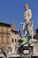 Fototapeta na wymiar Firenze, Piazza della Signoria