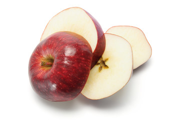 Slices of Red Delicious Apple