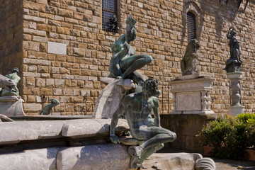Fototapeta na wymiar Florencja, Piazza della Signoria