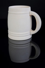 Image of a wooden beer mug