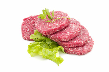 fresh hamburger