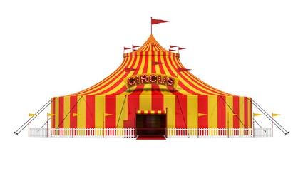 chapiteau de cirque © Fox_Dsign