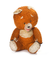 Teddy-bear isolated on a white background