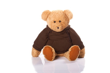 Teddy-bear isolated on a white background