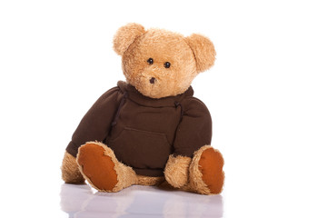 Teddy-bear isolated on a white background