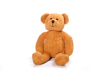Teddy-bear isolated on a white background