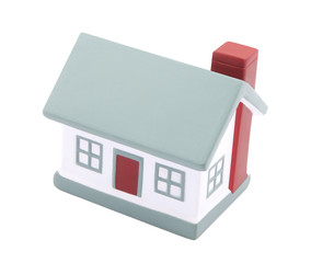 Little house with clipping path