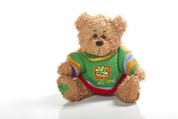 Teddy-bear isolated on a white background