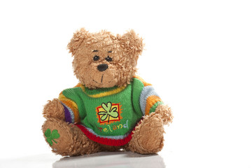 Teddy-bear isolated on a white background