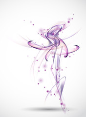 Fototapeta premium abstract background on white background
