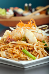 Seafood Pad Thai Dish