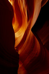 The glow at the end of a Slot Canyon