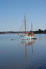 boat on River Exe