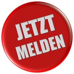 Button rot rund JETZT MELDEN