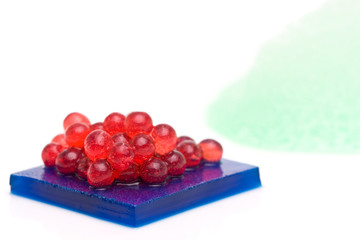 Molecular gastronomy dessert