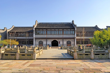 Fototapeta na wymiar China, Jangsu, the Xizha ancient village house