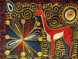 ancient colorful background © Aroastock