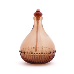 Blown glass beauty bottle