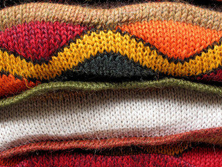 South America Indian woven fabrics
