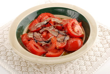 POMODORO CON ACCIUGHE