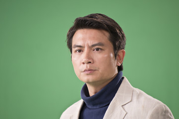 isolated Chinese man