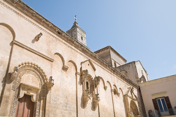 Fototapeta na wymiar Cathedral. Matera. Basilicata.