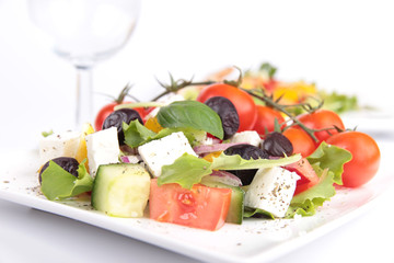Fresh greece salad