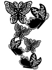 Lace pattern background