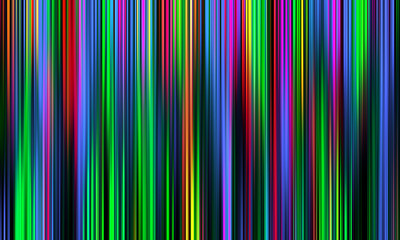 Abstract dark blurred multicolored lines on wide background
