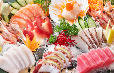 sashimi background