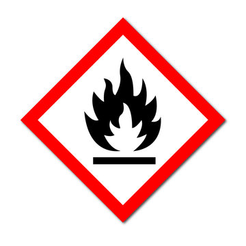 GHS Symbol Flammable liquids sign