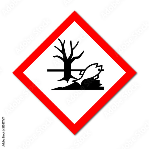 "GHS Symbol Hazardous Aquatic Environment sign" Stock photo and royalty