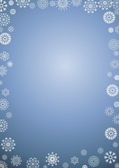 Snowflake border