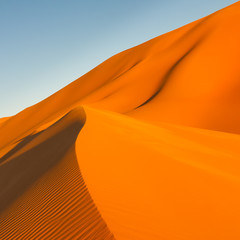 Fototapeta na wymiar Wydmy - Awbari Sand Sea - Sahara, Libii