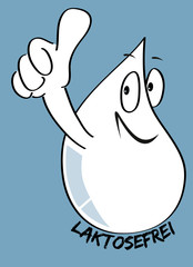 Milchtropfen