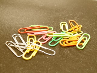 a bunch of paper clips