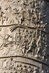 Trajan column in Rome