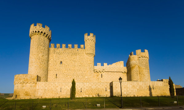 The Castle of Cartagena, a town of Sasamon Olmillos, Burgos