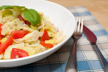 Fresh Vegetable Salad