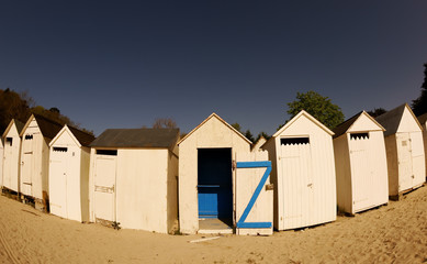 cabines de plage