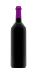 Purple Wine Bottle