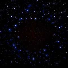 Fototapeta premium Star on space at night