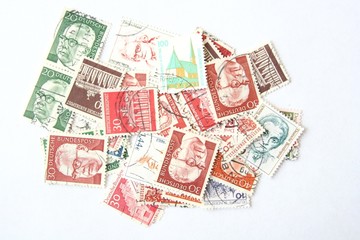 German postage stamps