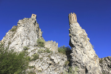 historic ruins of castle Devin